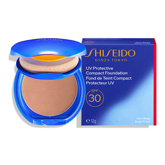 BASE COM PROTE��O UV FPS 30 DARK BEIGE UV PROTECTIVE COMPACT 